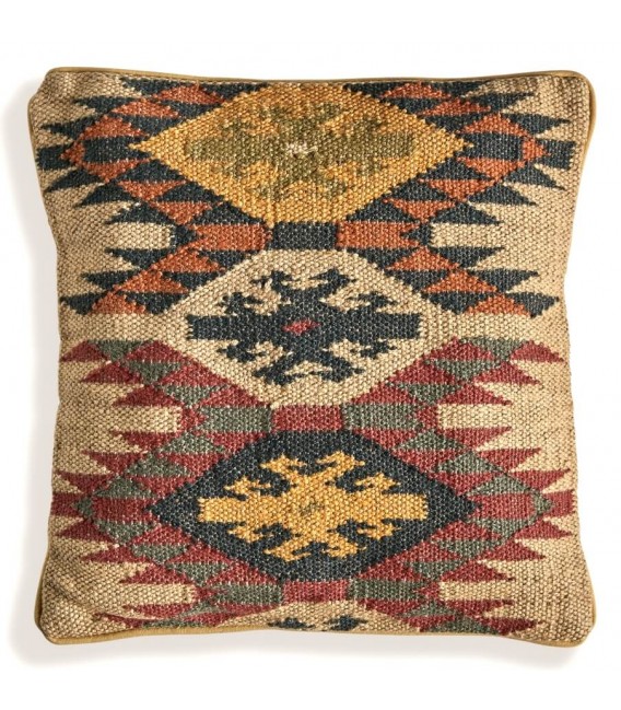 COJIN 45 X 45 KEUTH TUTE KILLIM BORDADO