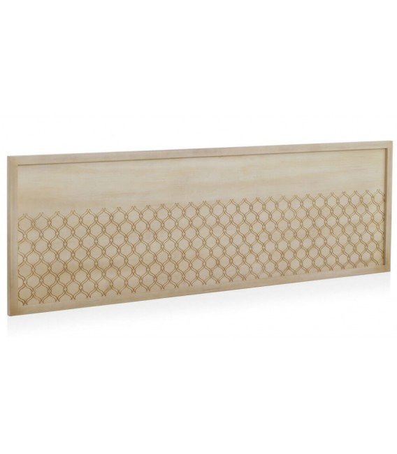 CABECERO 185 X 60 BASTIAN MADERA NATURAL LABRADA