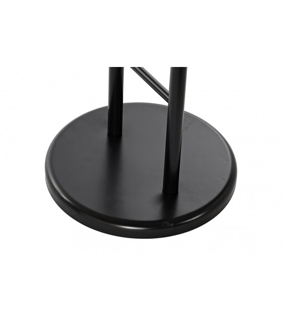 GALAN DE NOCHE 46 X 28 HOSTEL METAL NEGRO MADERA NATURAL