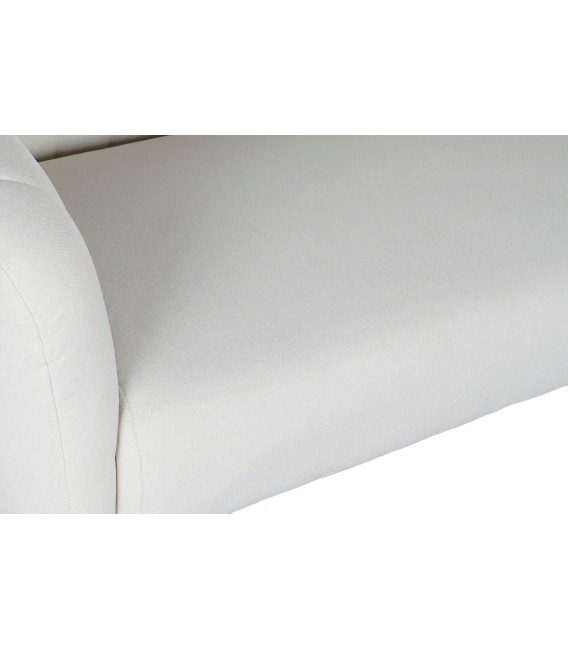 SOFA 129 X 75 X 73 CALSIA TELA CRUDA METAL NEGRO