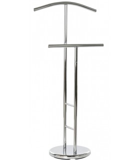 GALAN DE NOCHE 48 X 28 X 106 YUSTE METAL CROMADO PLATA