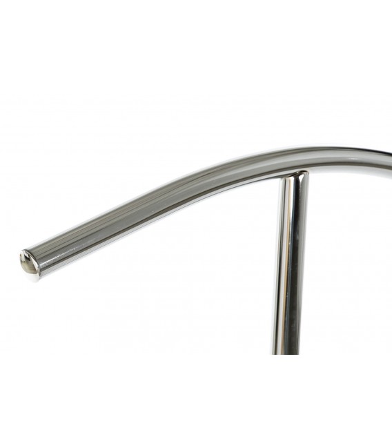 GALAN DE NOCHE 48 X 28 X 106 YUSTE METAL CROMADO PLATA