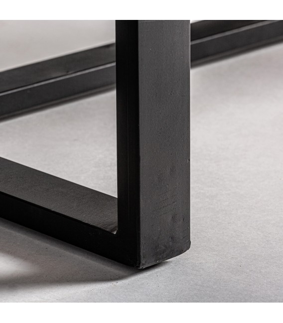 Armario alacena colonial de pino macizo envejecido y hierro forjado. 5