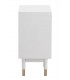 MESITA DE NOCHE 45 X 35 X 70 CLARKY LACADO EN BLANCO DETALLES DORADOS