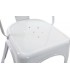 SILLA APILABLE 45 X 48 X 86 TRATAR METAL BLANCA