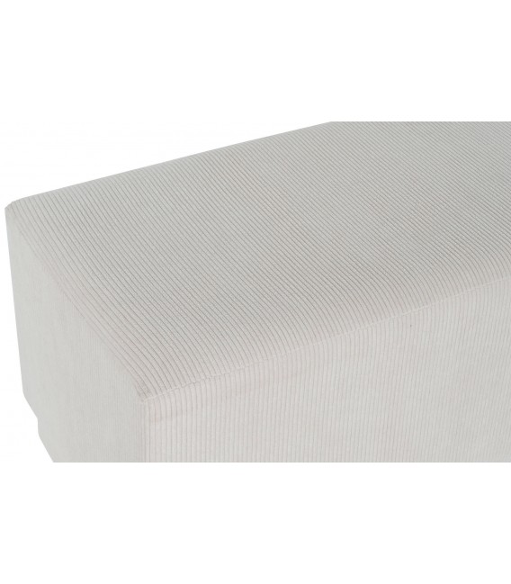 BANCO PIE DE CAMA 100 X 40 X 40 MLODA PANA BLANCO ROTO