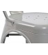SILLA APILABLE 45 X 48 X 86 TRATAR METAL GRIS