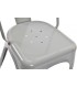 SILLA APILABLE 45 X 48 X 86 TRATAR METAL GRIS