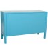 COMODA COMBINADA 106 X 36 X 68 MAKALU MADERA AZUL