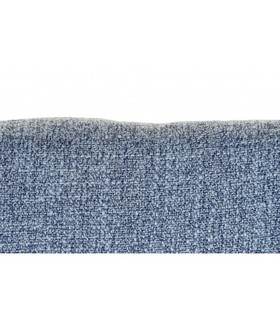 TABURETE 50 X 46 X 101 FLETA METAL NEGRO TEXTIL AZUL