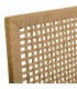 CABECERO 16 X 110 MENTRIDA MADERA NATURAL Y CUERDA TRENZADA