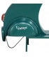 TABURETE 95 X 50 X 75 VESPA METAL VERDE PIEL CAMEL