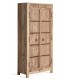 ARMARIO ALACENA 92 X 42 X 193 SOCKEN MADERA NATURAL METAL OXIDO