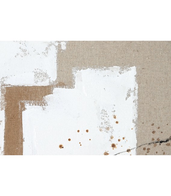 CUADRO 151 X 4 X 121 OLIO LIENZO ABSTRACTO MARRONES Y NEGROS