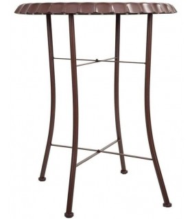 MESA DE COMEDOR VELADOR 60 Ø X 71 OCTOBER METAL MULTICOLOR