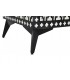 COMODA 100 X 40 X 85 TUSLEO MADERRA NEGRA HUESO NATURAL
