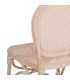 SILLA 47 X 54 X 93 PLAMAS MADERA NATURAL RATAN SINTETICO