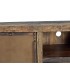 MUEBLE DE TV 150 X 40 X 60 MAPICA MADERA RECUPERADA METAL ORO VIEJO