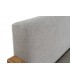 SOFA 3 PLAZAS 221 X 94 X 83 MADERA RECUPERADA TELA GRIS