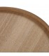 MESITA AUXILIAR 45 Ø X 50 OAK MADERA MDF IMITACION ROBLE