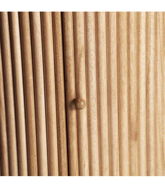 MESA DE COMEDOR 120 Ø X 77 SKAGEN MADERA NATURAL