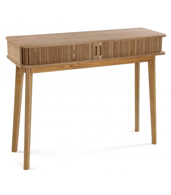 CONSOLA 100 X 33 X 78 TERPE MADERA NATURAL