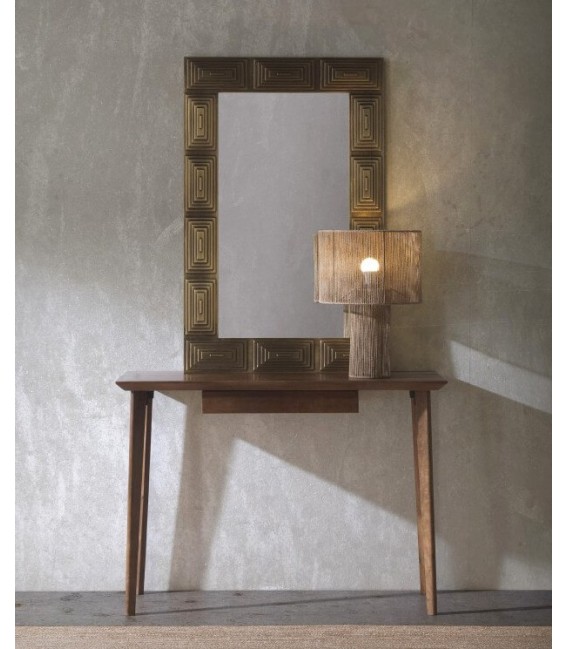 CONSOLA 110 X 40 X 78 UTILLER MADERA TEÑIDA NOGAL