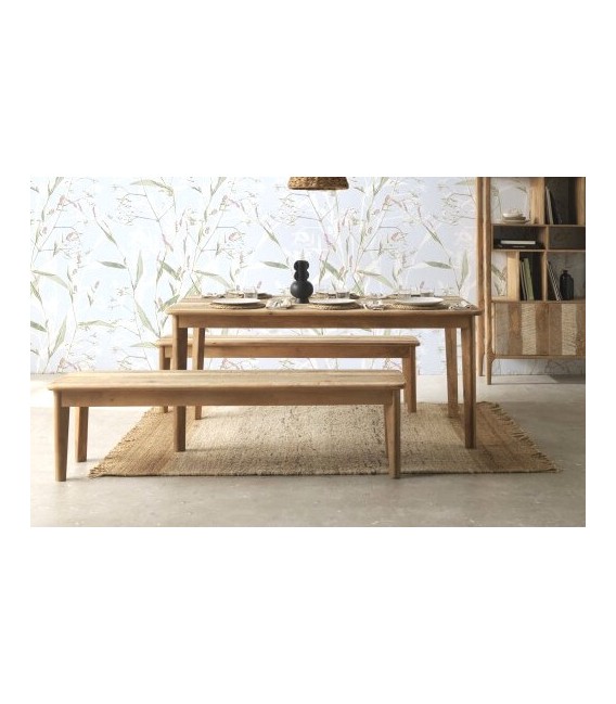 ALFOMBRA 240 X 180 MARRIC LANA Y YUTE TONOS MARRONES