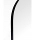 ESPEJO VESTIDOR 80 X 180 GIONY METAL NEGRO