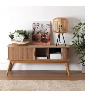 MUEBLE DE TV 100 X 30 X 46 TERPE MADERA NATURAL
