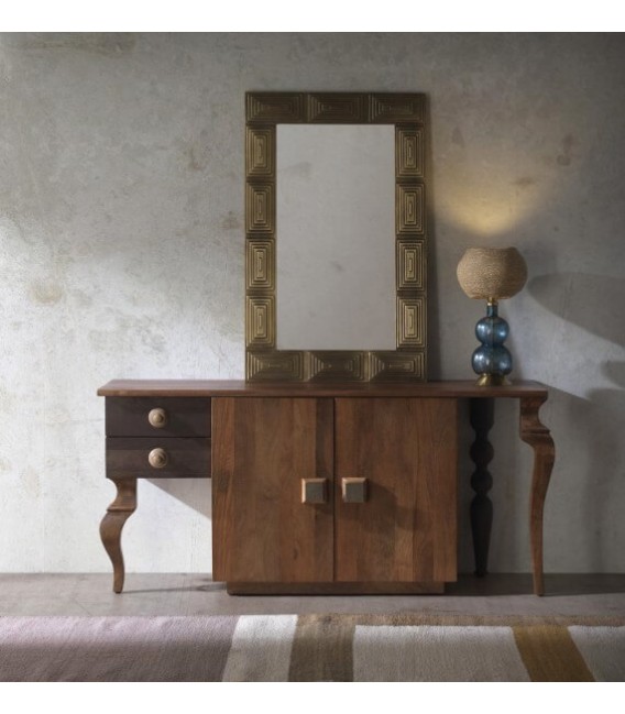 APARADOR 165 X 45 X 75 PICASSO MADERA ACACIA COLOR NOGAL