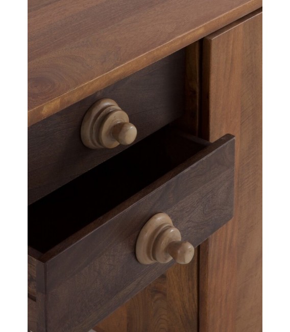 APARADOR 165 X 45 X 75 PICASSO MADERA ACACIA COLOR NOGAL