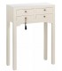 CONSOLA 63 X 26 X 85 CHURCA MADERA LACADA EN BLANCO