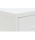 MESITA DE NOCHE 35 X 35 X 51 TAQUILLA METAL BLANCO