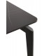 MESA DE COMEDOR 140 X 80 X 75 PRUSIA METAL NEGRO CERAMICA NEGRA