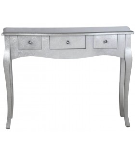 CONSOLA 105 X 33 X 80 TURTEL MADERA PAN DE PLATA