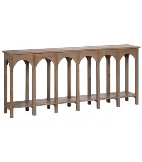 CONSOLA 210 X 38 X 93 DUCTO MADERA PINO NATURAL