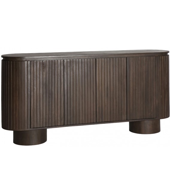 APARADOR 180 X 40 X 85 KOLGA MADERA MANGO ACABADO NOGAL