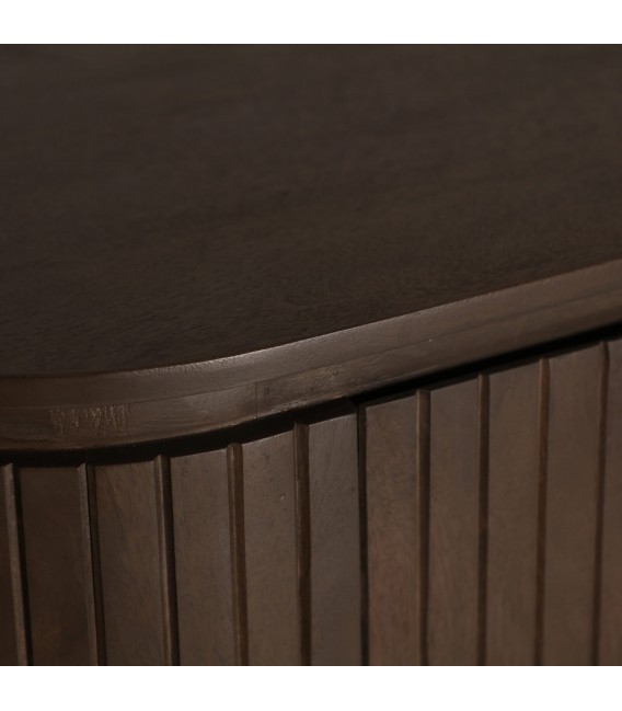 APARADOR 180 X 40 X 85 KOLGA MADERA MANGO ACABADO NOGAL