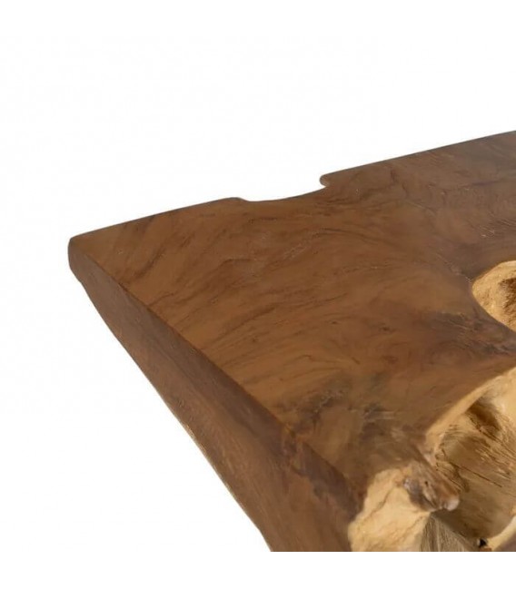 CONSOLA 80 X 40 X 80 RAIZ MADERA TECA NATURAL
