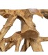 CONSOLA 80 X 40 X 80 RAIZ MADERA TECA NATURAL