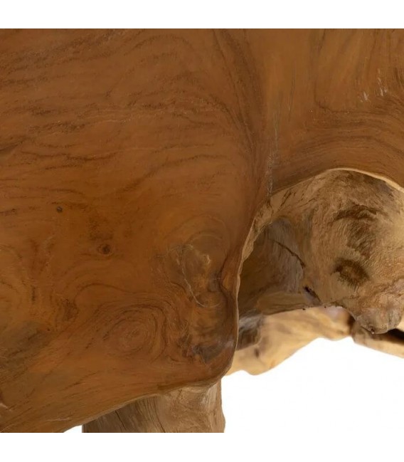 CONSOLA 80 X 40 X 80 RAIZ MADERA TECA NATURAL
