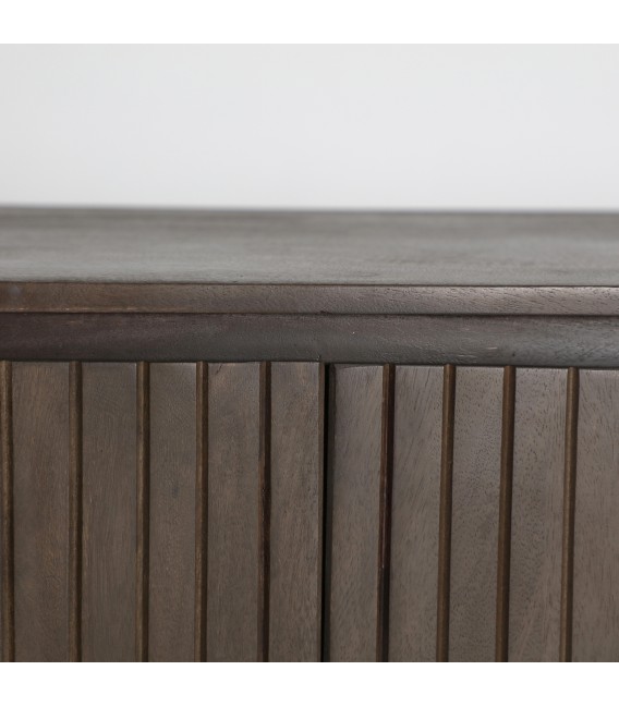 MUEBLE DE TV 180 X 40 X 50 KOLGA MADERA MANGO ACABADO NOGAL