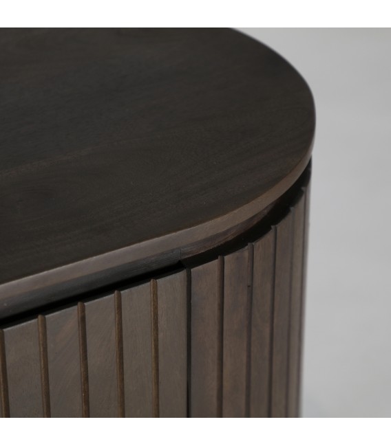 MUEBLE DE TV 180 X 40 X 50 KOLGA MADERA MANGO ACABADO NOGAL