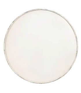 MESA DE COMEDOR 80 Ø X 75 COFFE METAL CREMA ROZADO