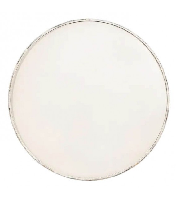 MESA DE COMEDOR 80 Ø X 75 COFFE METAL CREMA ROZADO