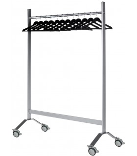 PERCHERO TIPO BURRO 147 X 60 X 181 YABAN ACERO INOXIDABLE