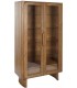 VITRINA 100 X 43 X 190 PIOLIN MADERA ACACIA