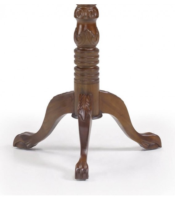 PERCHERO DE PIE 40 Ø X 190 VINTAGE CAOBA ARTESANAL