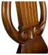 SILLA 50 X 47 X 90 LIBERTY MADERA CAOBA ARTESANAL